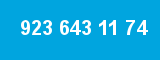 923 643 11 74